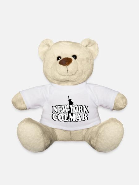 New York Colmar - Teddy Bear - white