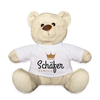 Schäfer-Familie - Teddy - Weiß - Vorne
