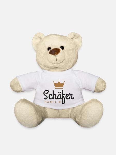 Schäfer-Familie - Teddy - Weiß