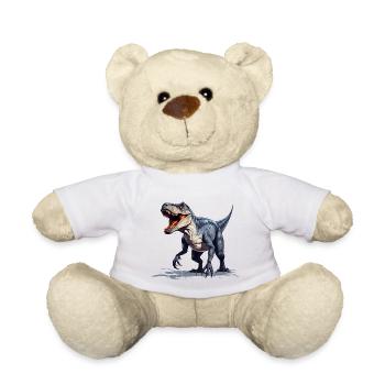Raptor - Teddy Bear - white - Front