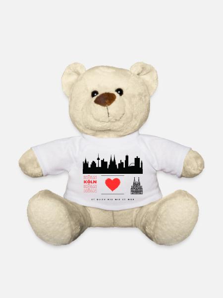 Köln - Teddy - Weiß