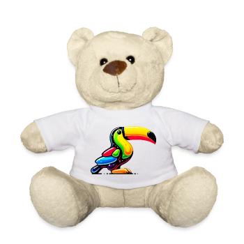 Tukan - Teddy - Weiß - Vorne