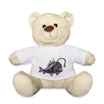 Anglerfisch - Teddy - Weiß - Vorne