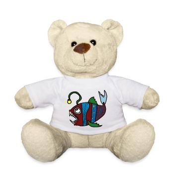 Anglerfisch - Teddy - Weiß - Vorne