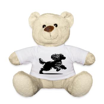Cocker Spaniel - Teddy - Weiß - Vorne
