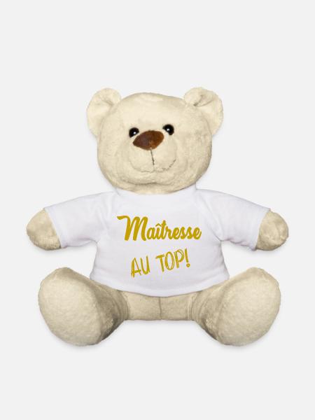 MAÎTRESSE - Nounours - blanc
