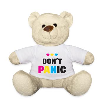 LGBT Pride Month - Keine Panik - Teddy - Weiß - Vorne