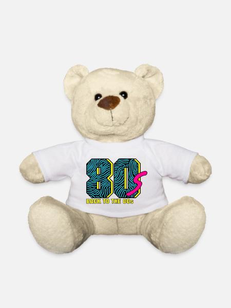 Back to the 80s - Teddy - Weiß