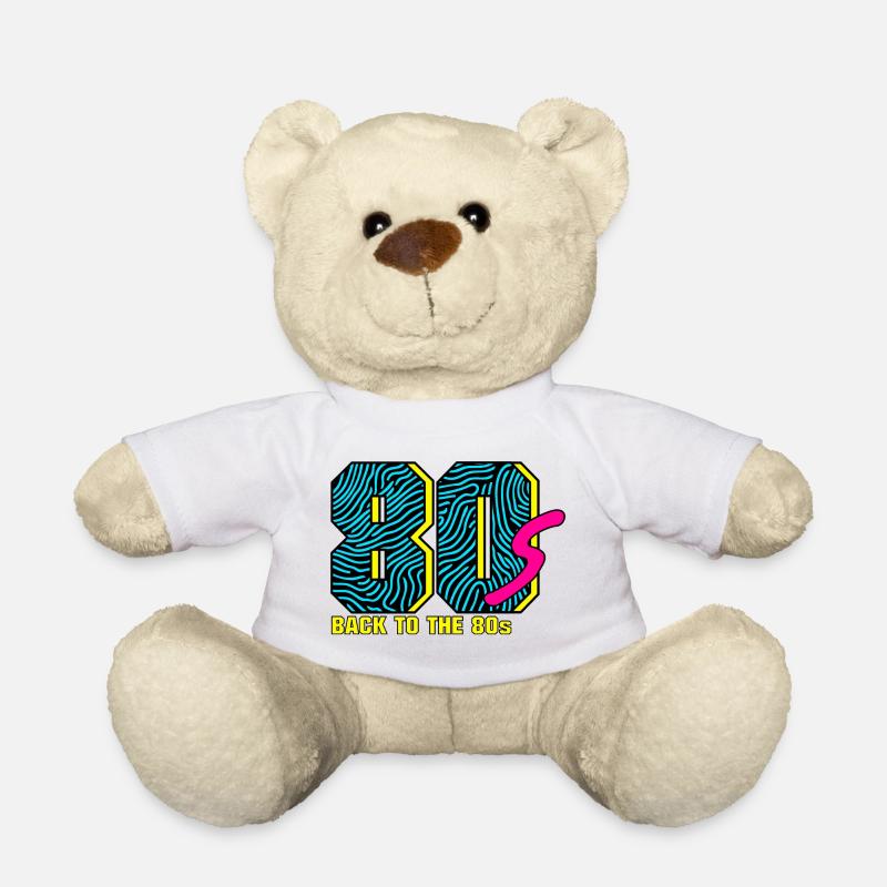 Retour aux années 80 - Nounours - blanc