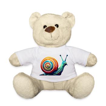 Escargot - Nounours - blanc - Devant
