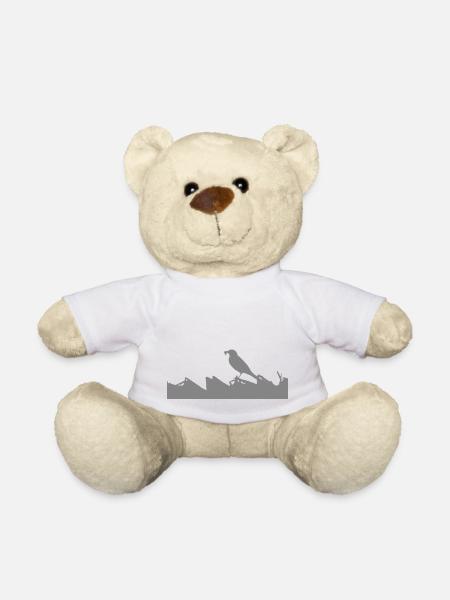 Superpower: Wagtail - Teddy Bear - white
