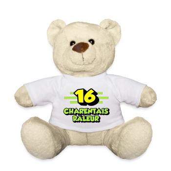 Complaining Charentais - Teddy Bear - white - Front