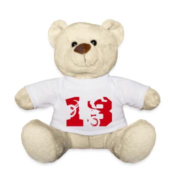 Moto 18 Biker - Teddy - Weiß - Vorne