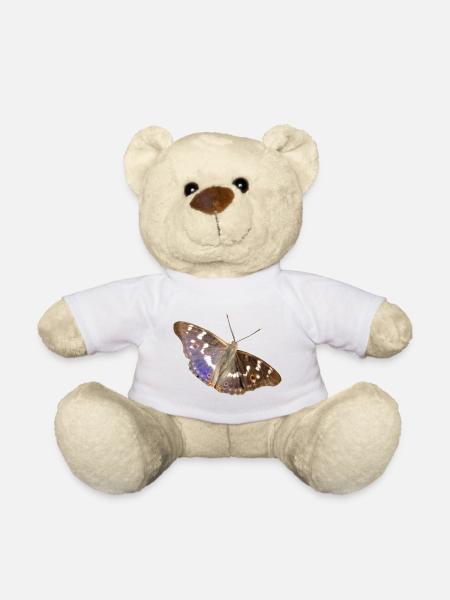 Lesser purple emperor - Teddy Bear - white