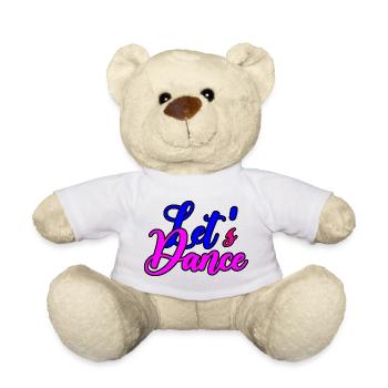 Motivation de danse joyeuse - Nounours - blanc - Devant