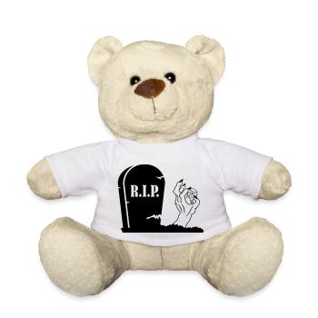 Monster Zombie Hand - Teddy Bear - white - Front