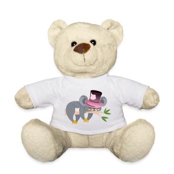 KOALA BEAR - SLEEPING - Teddy Bear - white - Front