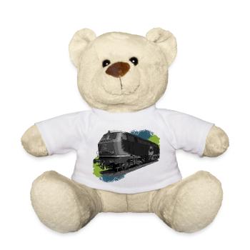 Locomotive DB216 - Teddy Bear - white - Front