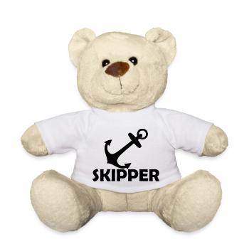 Sailing Water Sports Wind - Teddy Bear - white - Front