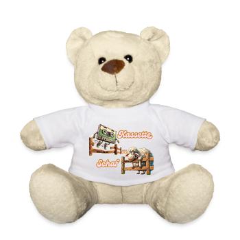 Kassette vs Schaf - Teddy - Weiß - Vorne