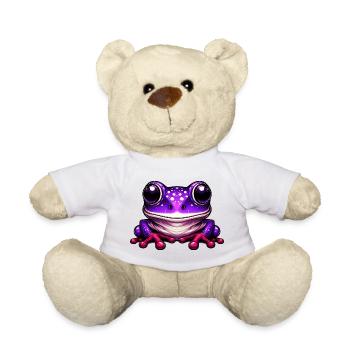 Frog - Teddy Bear - white - Front