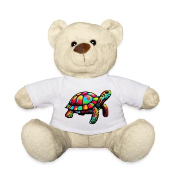 Tortue - Nounours - blanc - Devant