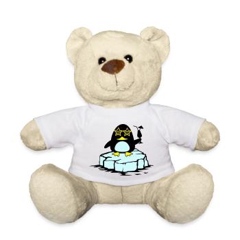 beach pinguin eisscholle - Teddy - Weiß - Vorne