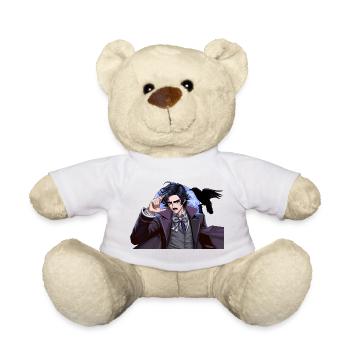 Nachtmagier im Mondlicht - Teddy - Weiß - Vorne