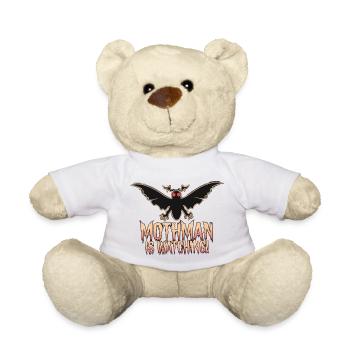 MOTHMAN REGARDE - Nounours - blanc - Devant