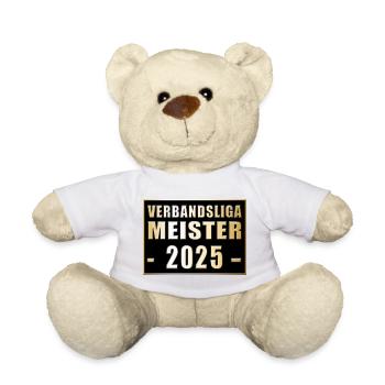 Meister der Verbandsliga 2025 - Teddy - Weiß - Vorne