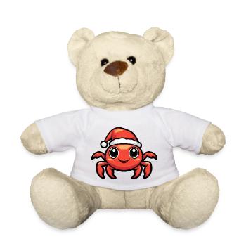 Crabe Crabe Noël - Nounours - blanc - Devant