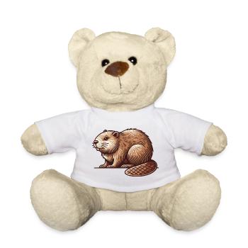 Biber - Teddy - Weiß - Vorne
