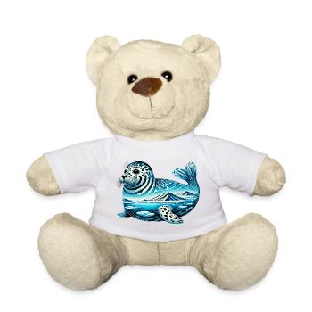 Seal - Teddy Bear - white - Front