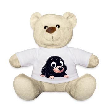 Taupe douce - Nounours - blanc - Devant