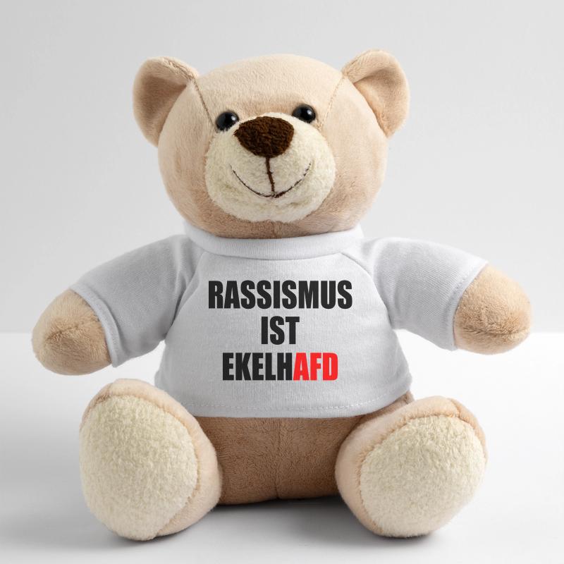 rassismus ist ekelhafd Teddy