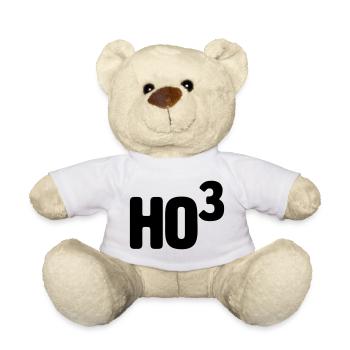 Ho3 - Ho Ho Ho - Nounours - blanc - Devant