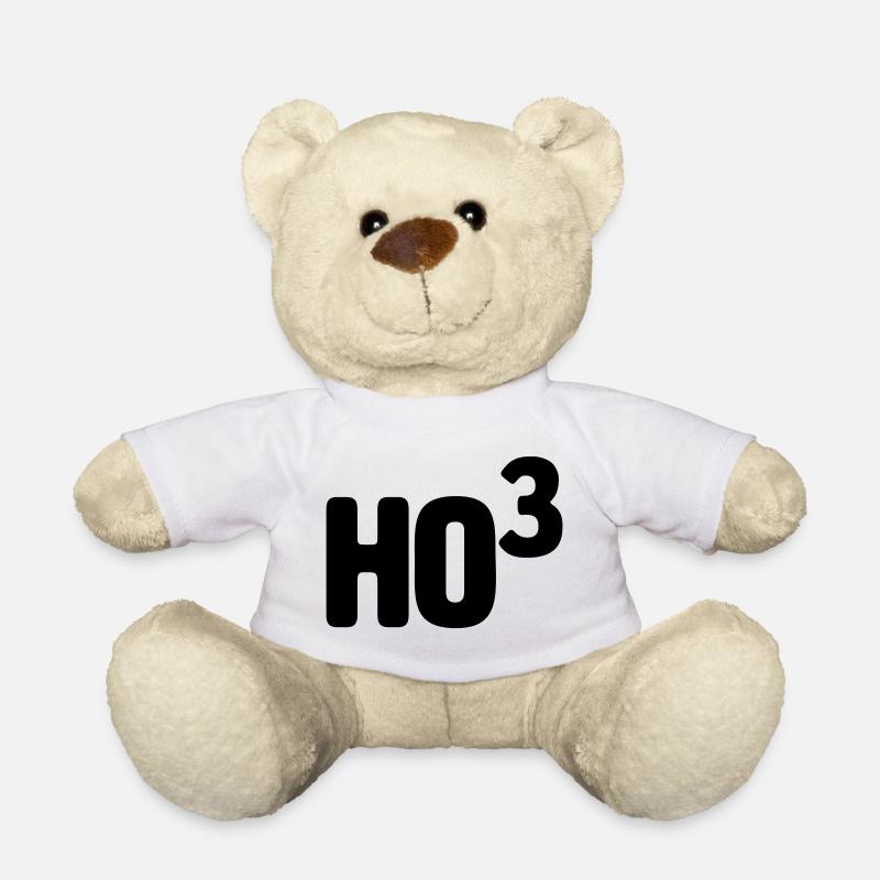Ho3 - Ho Ho Ho - Teddy - Weiß