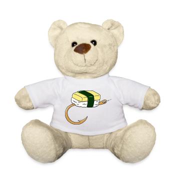 Sushi Bait - Teddy Bear - white - Front