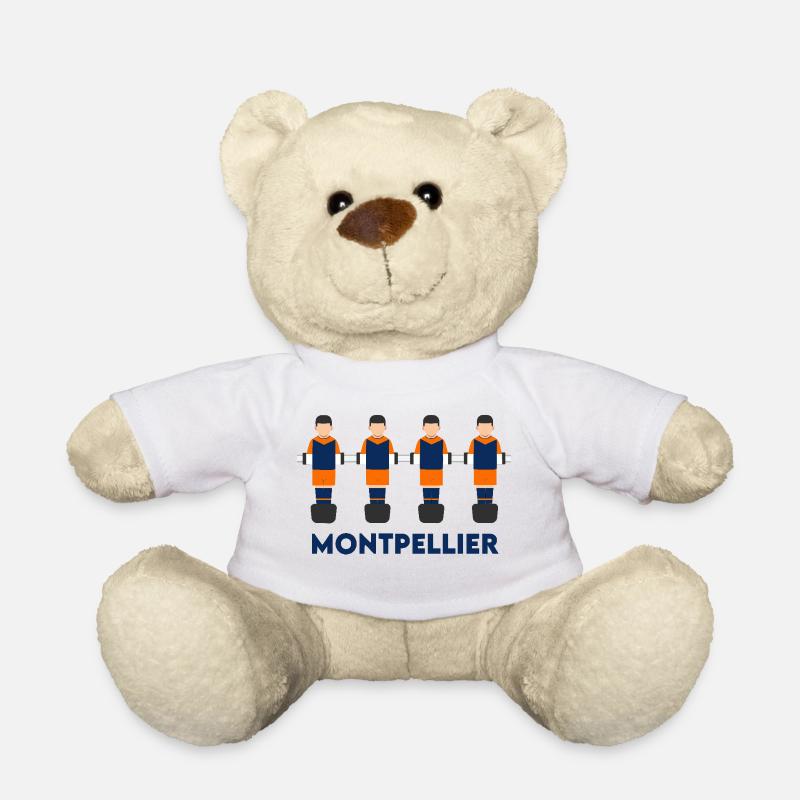 Montpellier - Teddy Bear - white