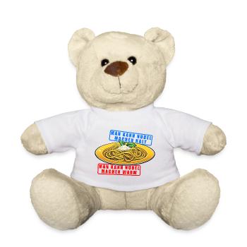 Nudeln - Teddy - Weiß - Vorne