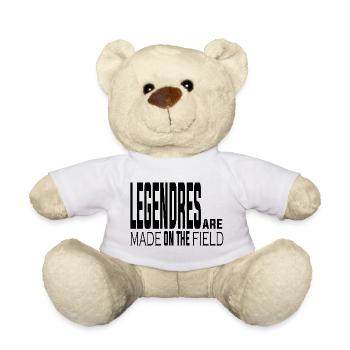 Legendres entstehen auf dem Spielfeld - Teddy - Weiß - Vorne