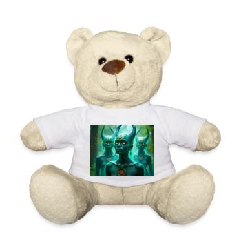 Abiku – Yoruba spirit children between life and de - Teddy Bear - white - Front