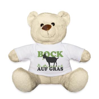 Bock auf Gras - Nounours - blanc - Devant