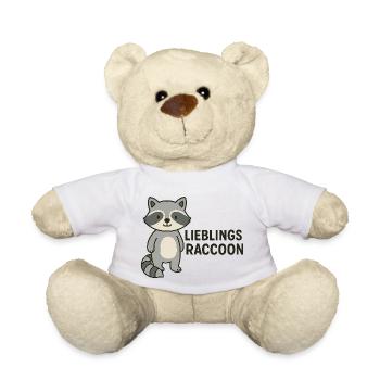 LIEBLINGS RACCOON - Teddy - Weiß - Vorne