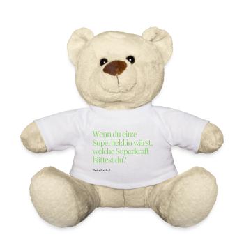 Question n° 3 sur l’enregistrement - Nounours - blanc - Devant