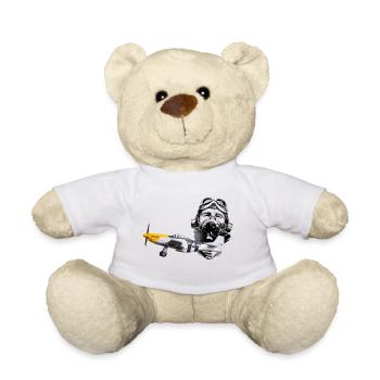 Pilot P-51 - Teddy - Weiß - Vorne