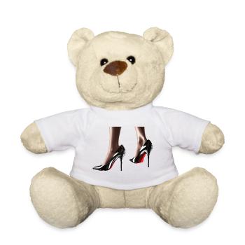 Elegante High Heels mit glänzendem Finish - Teddy - Weiß - Vorne