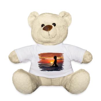 Surfeur - Nounours - blanc - Devant
