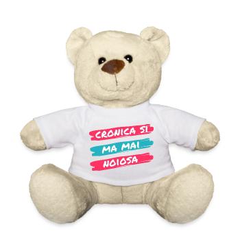 Chronisch, ja, aber nie langweilig - Teddy - Weiß - Vorne