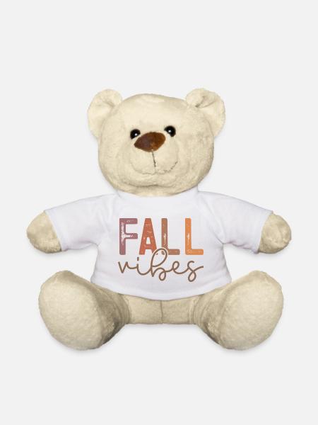Herbstliche Vibes mit warmen Erdtönen - Teddy - Weiß